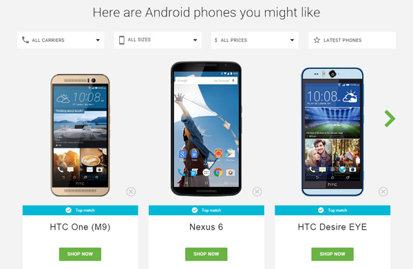 Google, quale smartphone Android comprare